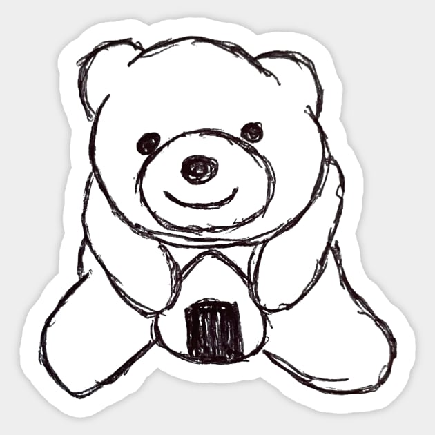 Onigiri Smiley Bear Sticker by SmileyBearArt